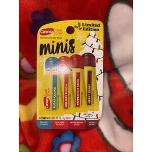 CARMEX MINIS LIP BALM 4 Pack Limited Edition Christmas Set 2025 BRAND NEW